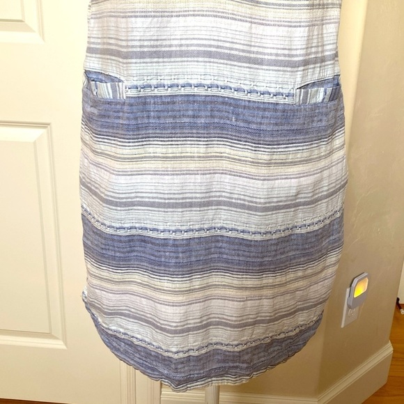 Eddie Bauer Activewear Dress Women’s S Mini hemp Cotton Beach Lagenlook coastal - Picture 5 of 14